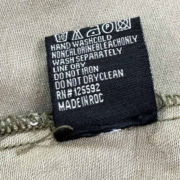 White Mark Denim Collection Women's Stretch Button Up Camo Jean Jacket Large - Picture 9 of 11